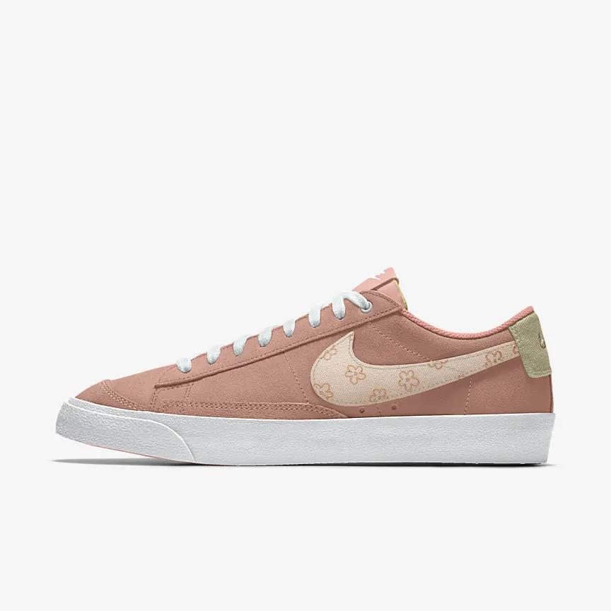 Giày Nike Blazer Low '77 By You Nam Hồng